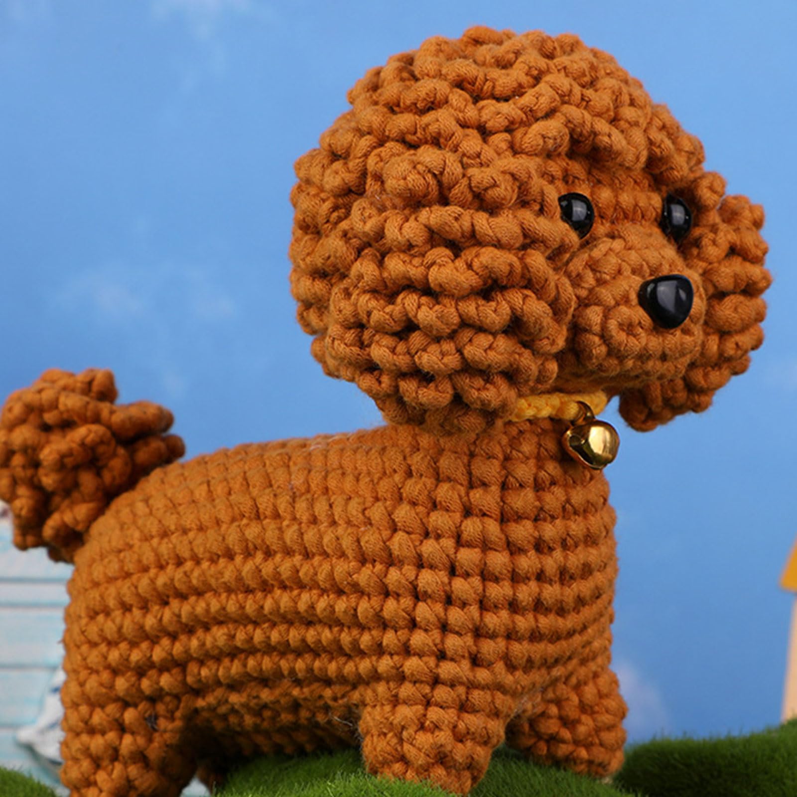 Crochet Starter Kit Teddy Dog WOOHOBBY - Main Image
