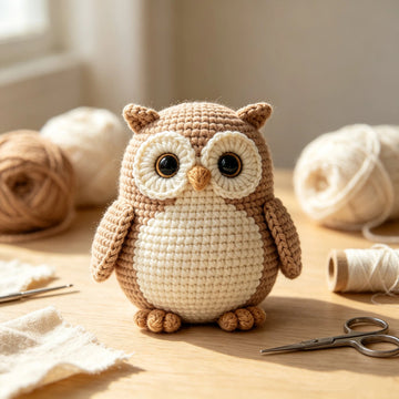 How to Crochet an Amigurumi Owl: Complete Beginner's Step-by-Step Guide