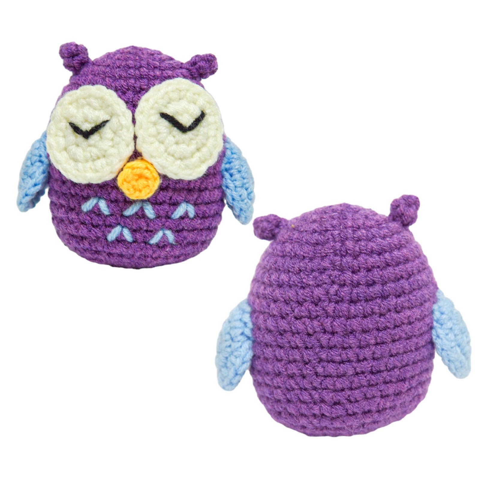 3Pcs Crochet Kit Penguin Owl Frog-WOOHOBBY