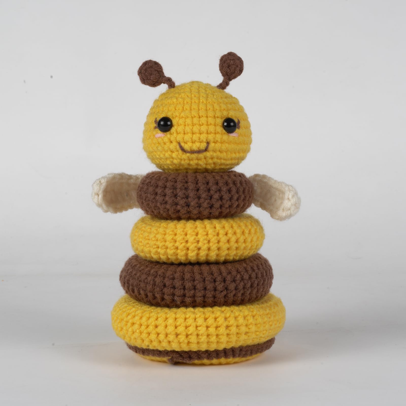 Crochet Kit for Beginners Bee-WOOHOBBY