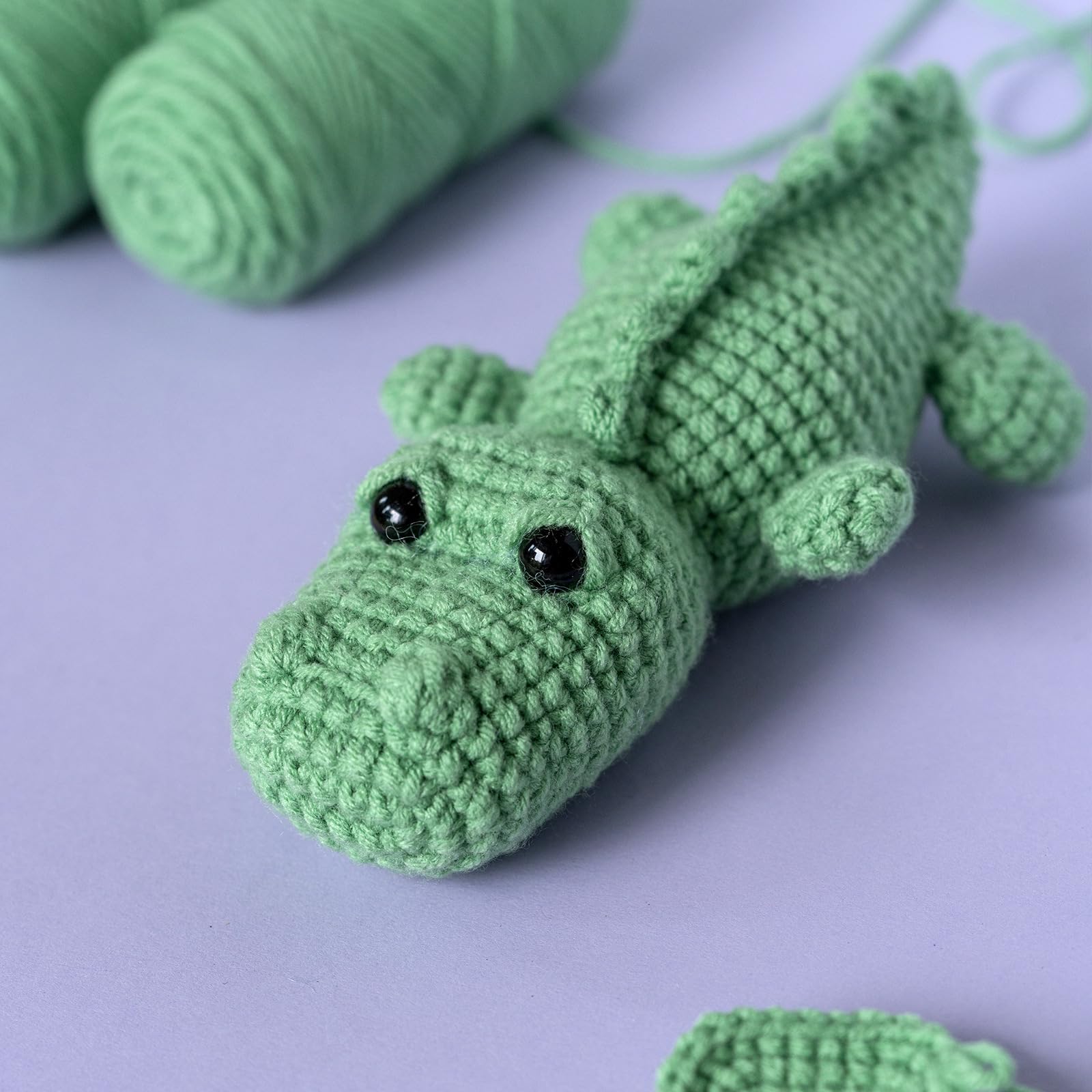 Crochet Starter Kit Crocodile-WOOHOBBY