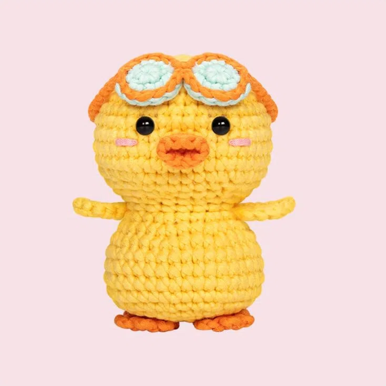 Crochet Kit Duck with Swim Ring-WOOHOBBY