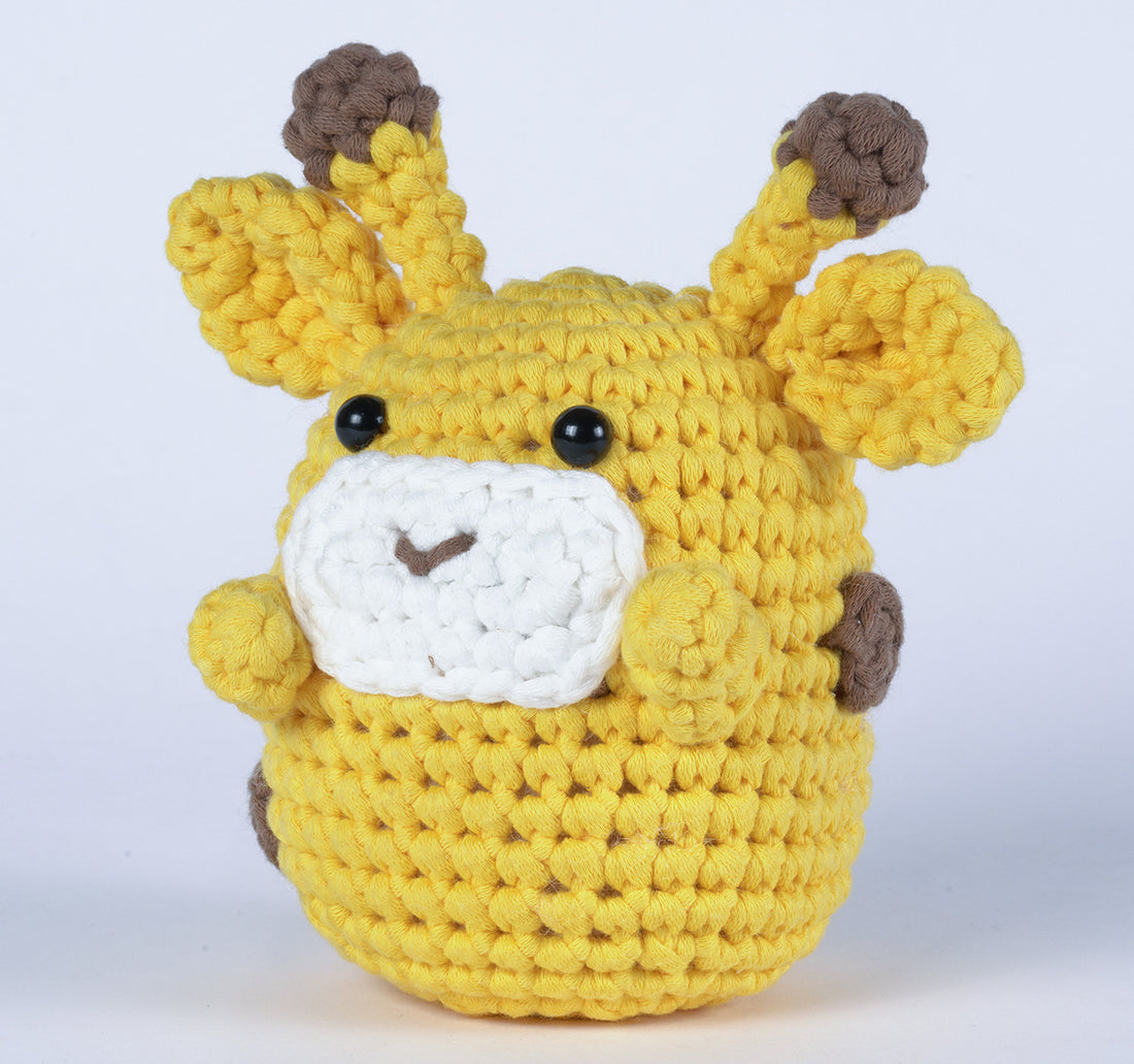 Crochet Starter Kit Giraffe-WOOHOBBY