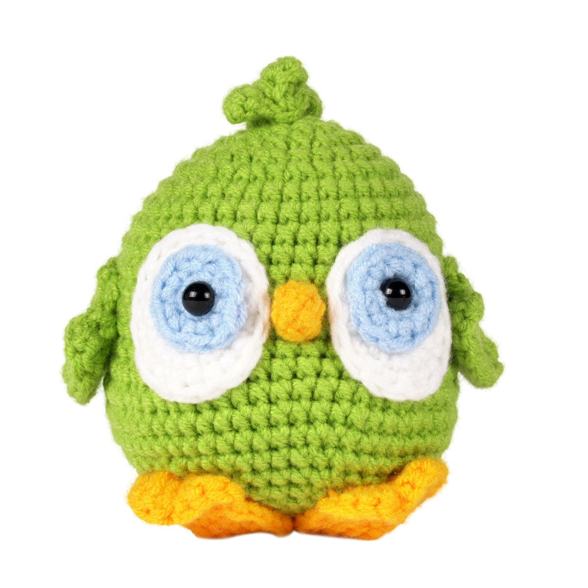 Crochet Kit Green Bird-WOOHOBBY