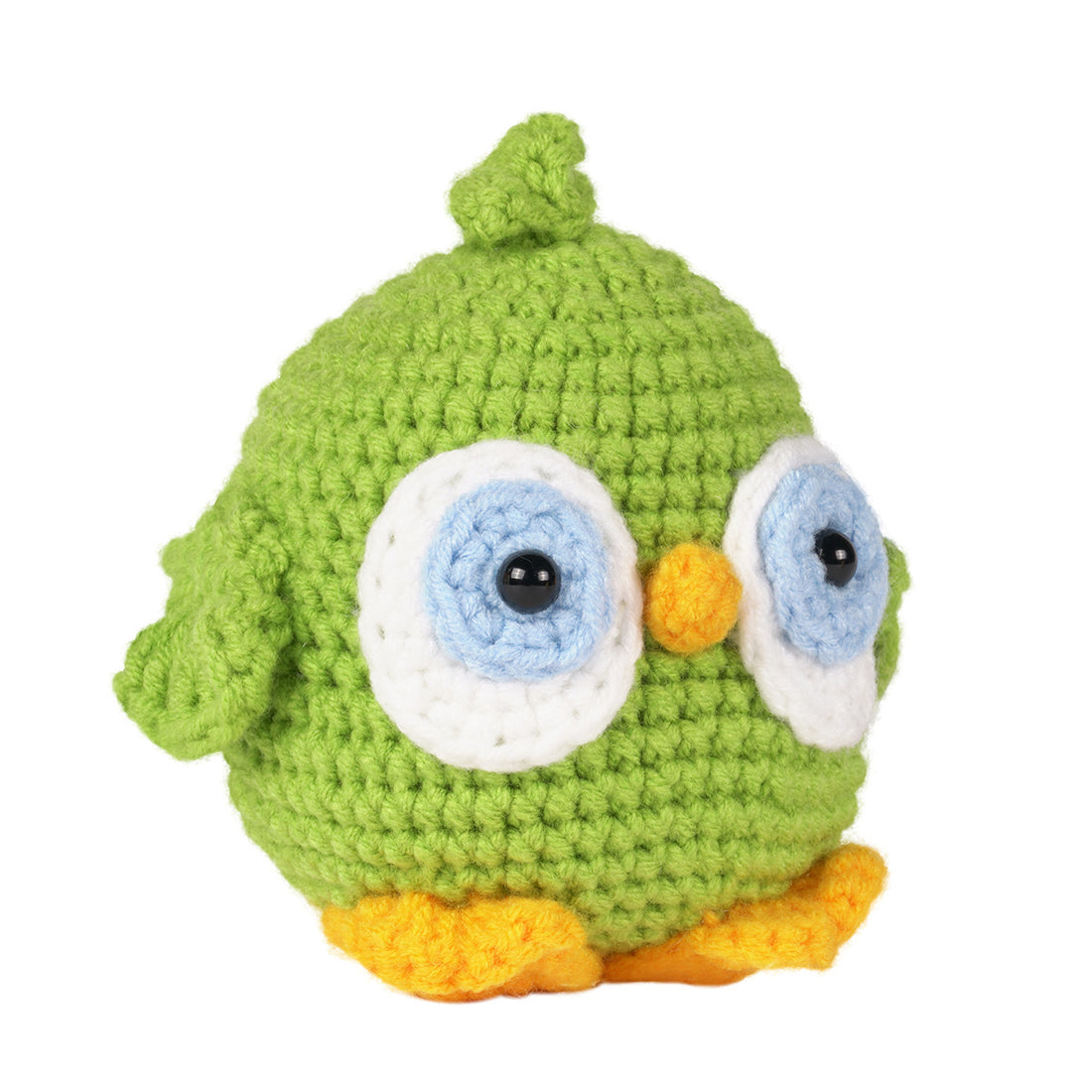 Crochet Kit Green Bird-WOOHOBBY