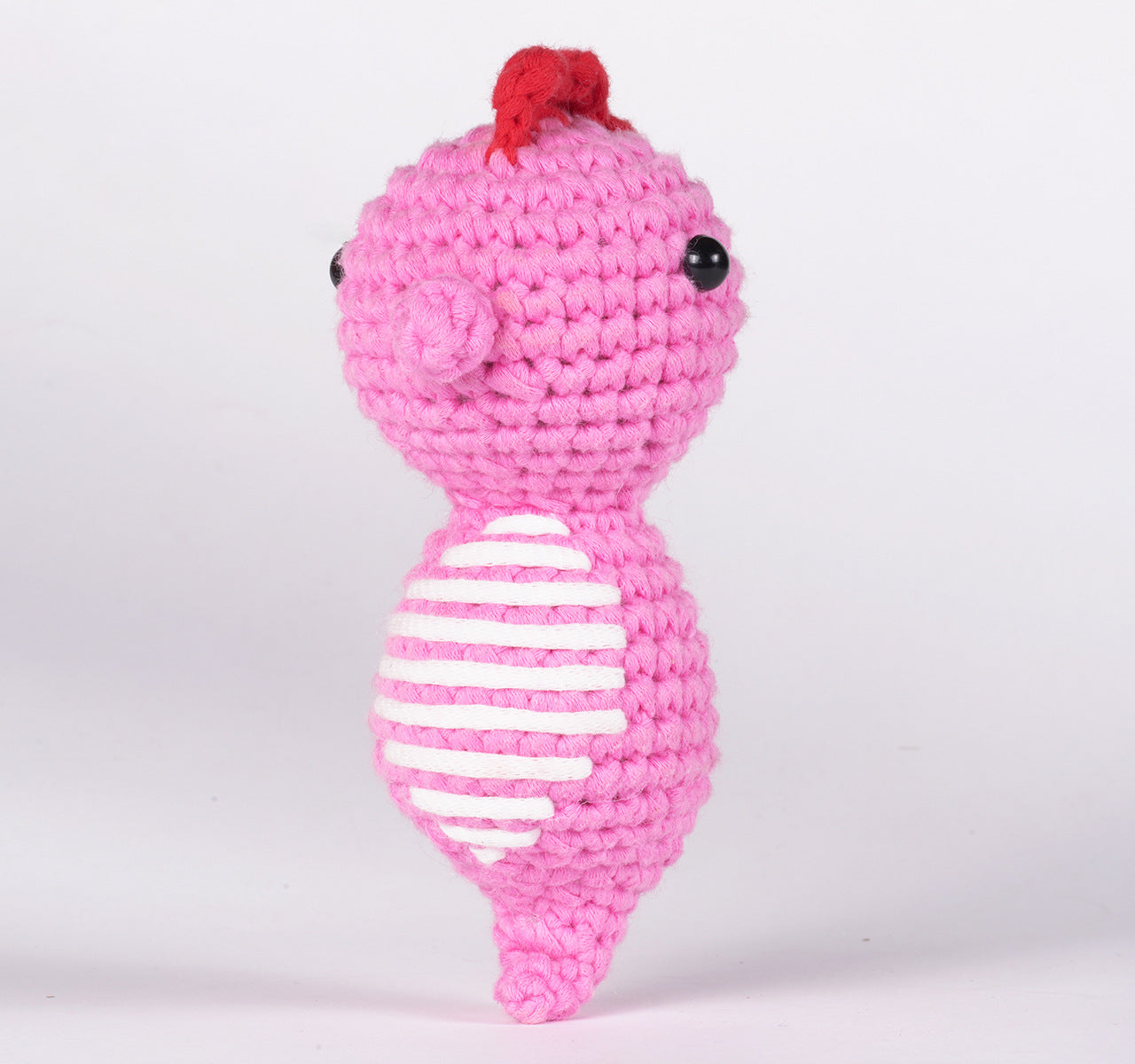 Crochet Starter Kit Pink Seahorse-WOOHOBBY