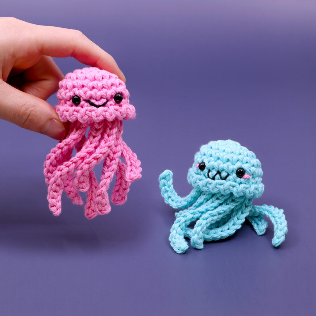 Crochet Starter Set Jellyfish-WOOHOBBY