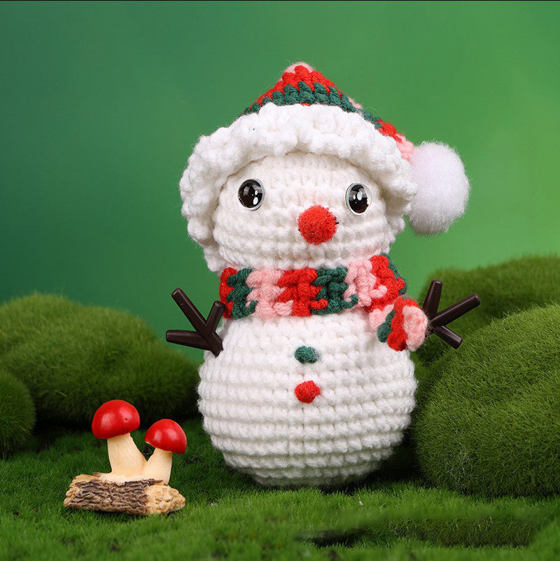 Snowman Doll Crochet Kit - Demo