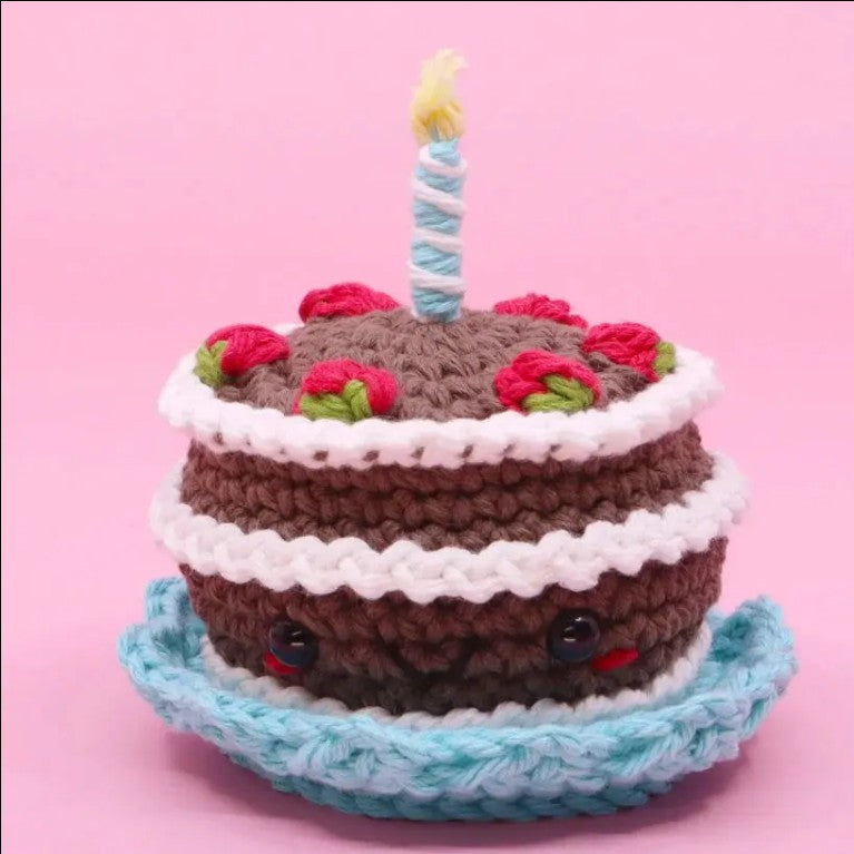 Birthday Cake Crochet Kit - Demo